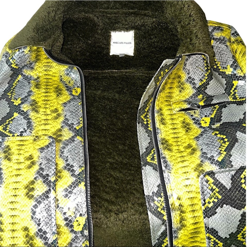 Snake Print Jacket - image 4